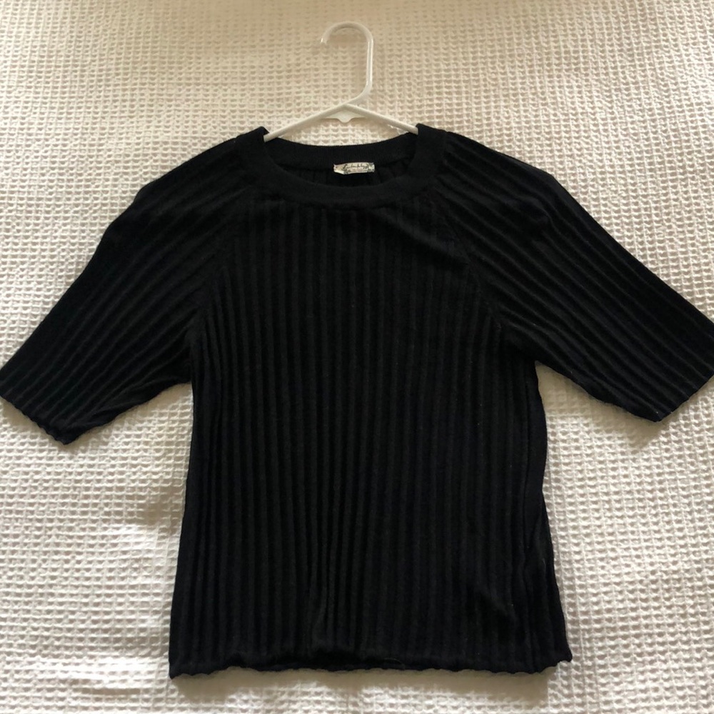 Free people sweater ribbed top